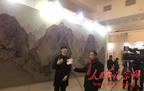 "缘来如此----哲野 马千驰油画书法展"在国家民族文化宫举行 "缘来如此----哲野 马千驰油画书法展"在国家民族文化宫举行