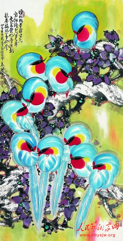 �����������Ųʻ��񻭣��Գ�һ�ɣ�������Ŀ