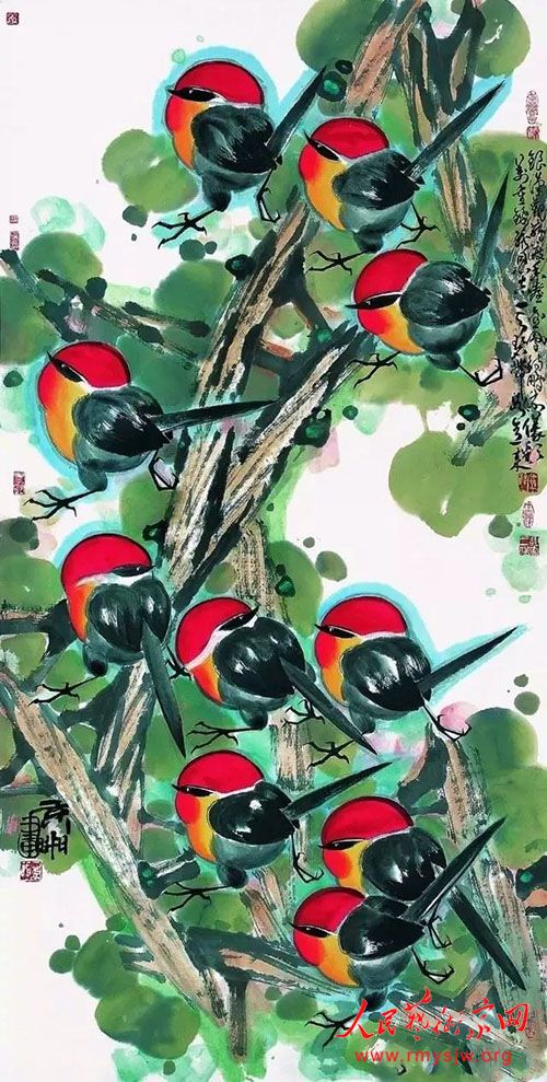 �����������Ųʻ��񻭣��Գ�һ�ɣ�������Ŀ