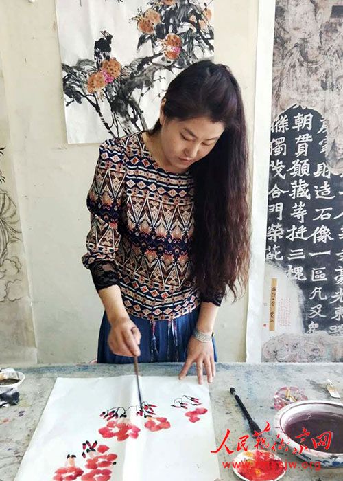 中国美术家协会会员赵小芳作品欣赏