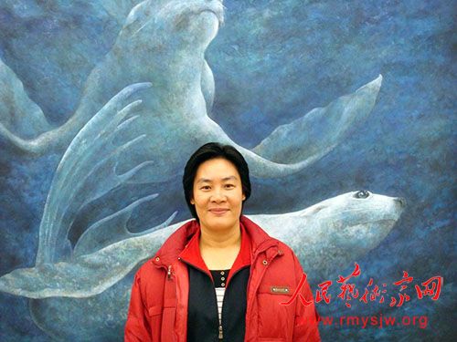 女书法家张仁香书法中的文艺思想 女书法家张仁香书法中的文艺思想