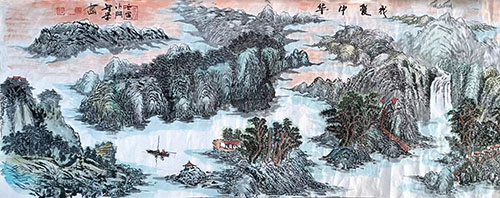 ����ѧ�黭��Ʒ�����չ������