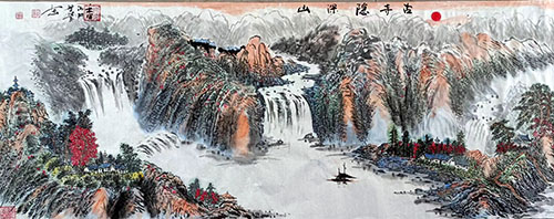 ����ѧ�黭��Ʒ�����չ������